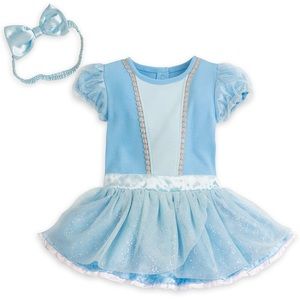 Cinderella costume bodysuit for baby